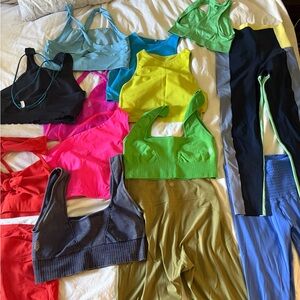 FREE PEOPLE MOVEMENT, SWEATY BETTY, LuLuLemon BUNDLE SIZE MEDIUM